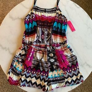 Xhilaration Multicolored Romper